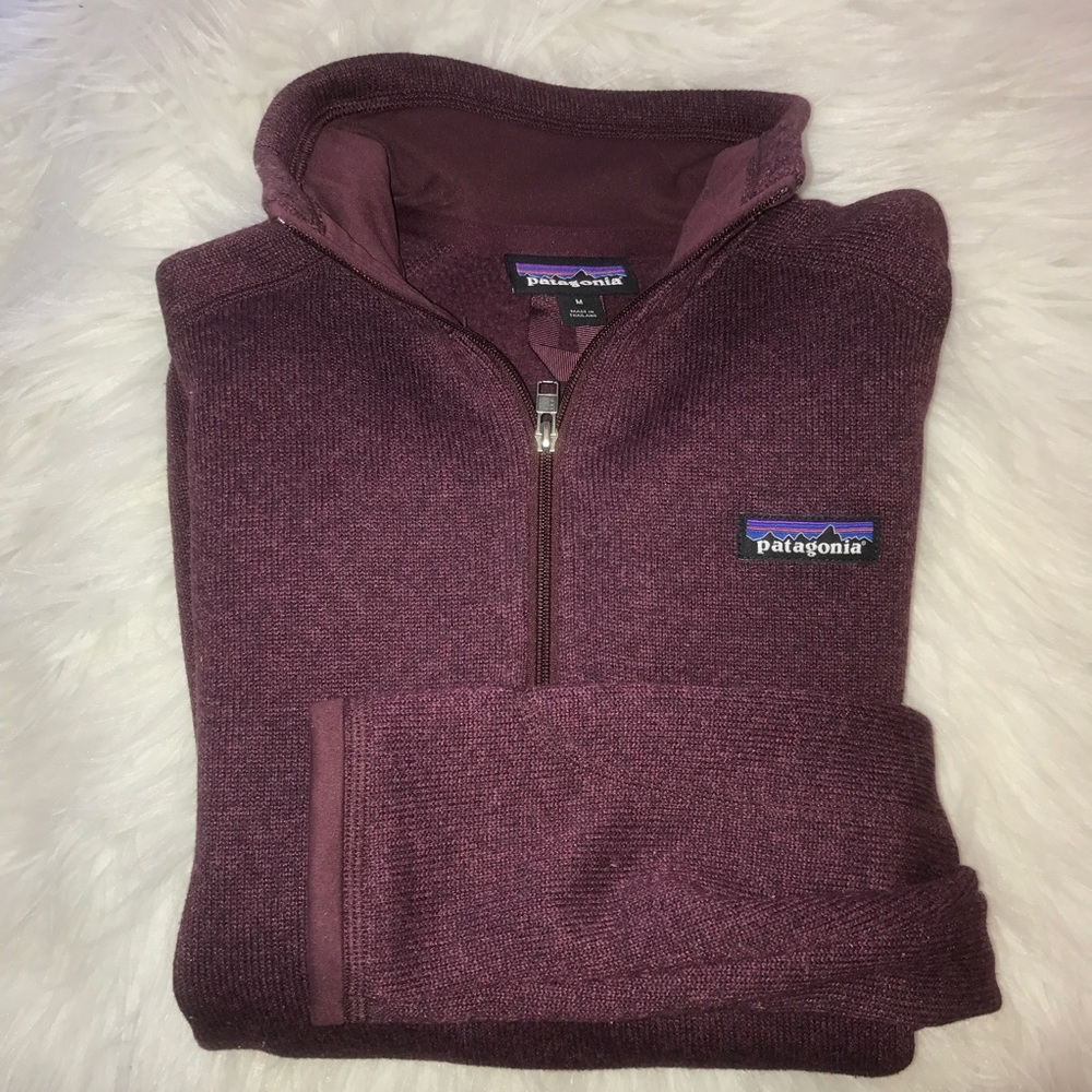 • Patagonia • quarter zip better sweater